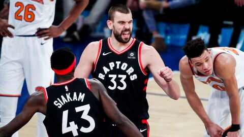 Marc Gasol debuta con victoria con los Toronto Raptors en la Meca Onda Cero Radio