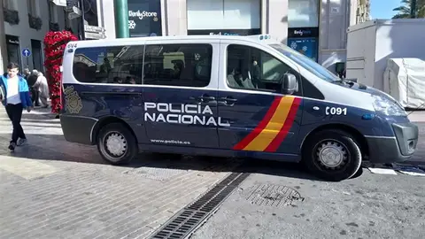 Un vehículos de la Policía Nacional. Policía Nacional (Archivo)