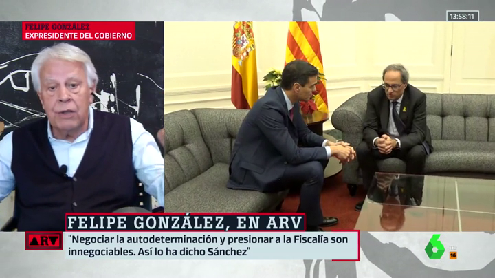 Felipe González sugiere a Sánchez que convoque elecciones porque "no hay un proyecto claro" Felipe González sugiere a Sánchez que convoque elecciones porque "no hay un proyecto claro"