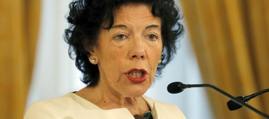 La portavoz del Gobierno, Isabel Celaá La portavoz del Gobierno, Isabel Celaá