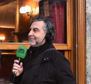 Carlos Alsina durante su monólogo en el especial Carlos Alsina durante su monólogo en el especial