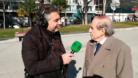 José María García con Carlos Alsina José María García con Carlos Alsina