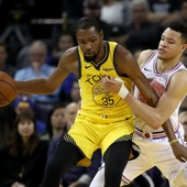 Kevin Durant, en un partido ante los Knicks Kevin Durant, en un partido ante los Knicks