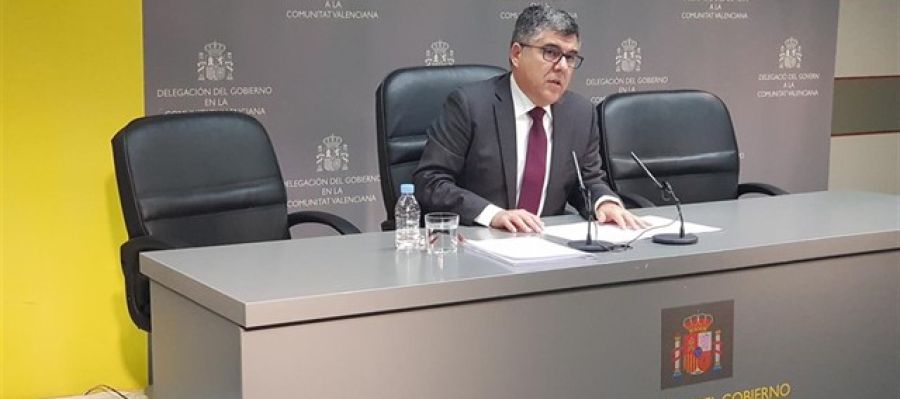 El delegado del Gobierno en la Comunitat, Juan Carlos Fulgencio. El delegado del Gobierno en la Comunitat, Juan Carlos Fulgencio.