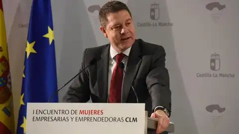 Emiliano García-Page durante su intervención en el Encuentro de Mujeres Empresarias Emiliano García-Page durante su intervención en el Encuentro de Mujeres Empresarias