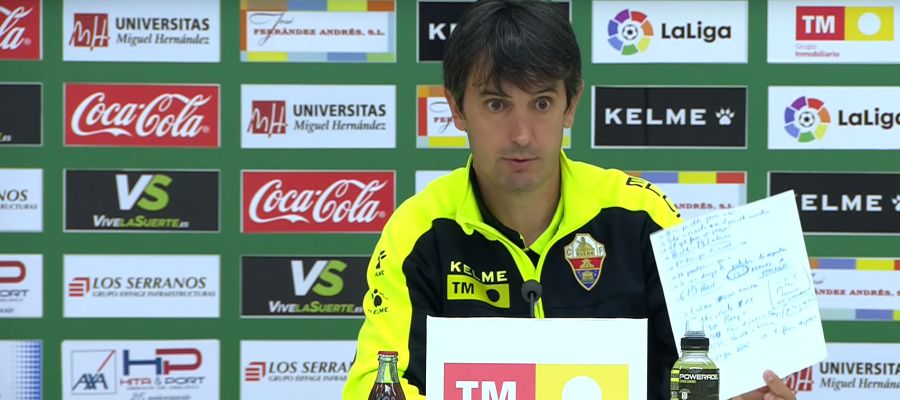 Pacheta, entrenador del Elche Pacheta, entrenador del Elche
