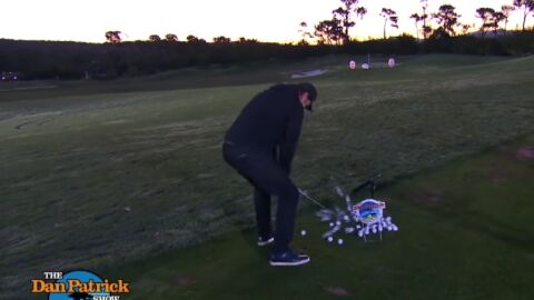 Nick Faldo y su imitaci&oacute;n de Sergio Garc&iacute;a