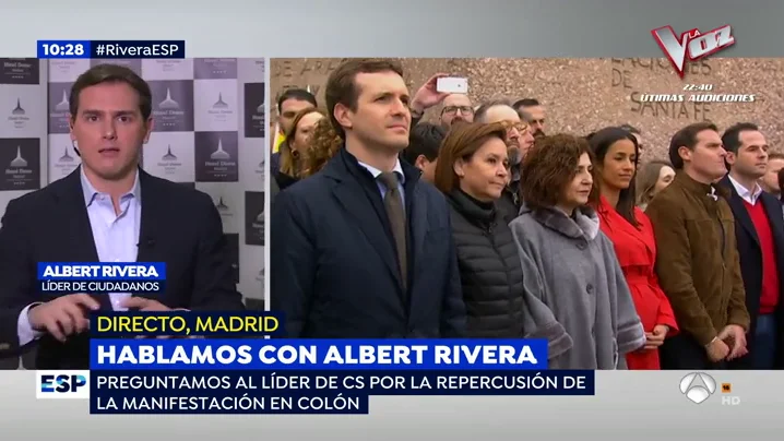 Albert Rivera, líder de Ciudadanos. rivera