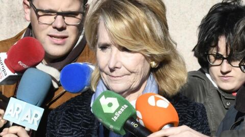 La expresidenta de la Comunidad de Madrid, Esperanza Aguirre