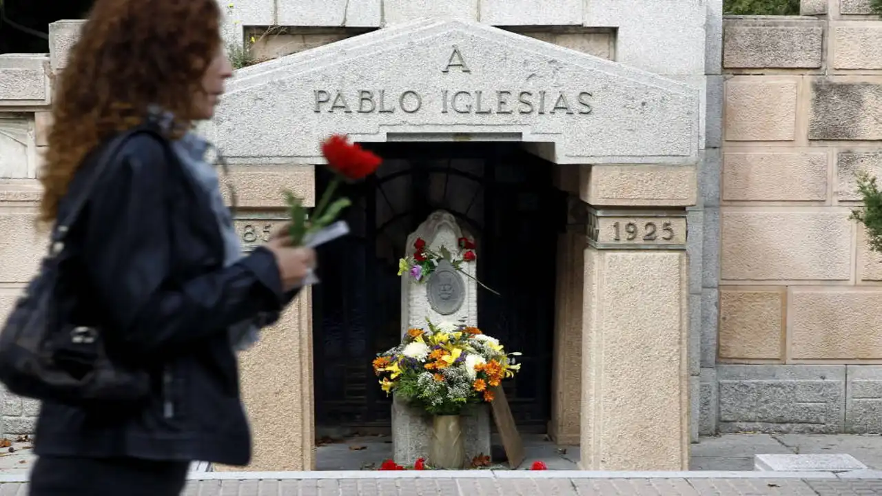 Tumba de Pablo Iglesias Tumba de Pablo Iglesias