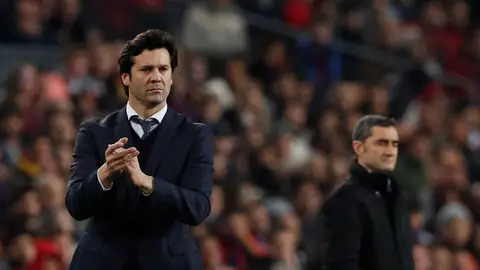 Solari y Valverde en El Clásico de Copa del Rey Solari y Valverde en El Clásico de Copa del Rey