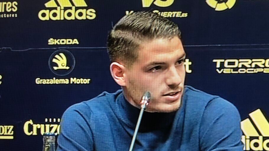 Manu Vallejo, jugador del C&aacute;diz