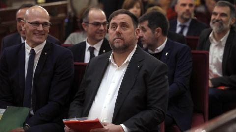 El exvicepresidente de la Generalitat, Orio Junqueras y el exconseller de Asuntos Exteriores de Cataluña, Raül Romeva El exvicepresidente de la Generalitat, Orio Junqueras y el exconseller de Asuntos Exteriores de Cataluña, Raül Romeva