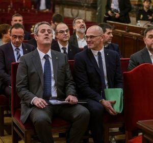 Los doce líderes independentistas acusados en el juicio al 'procés' Los doce líderes independentistas acusados en el juicio al 'procés'