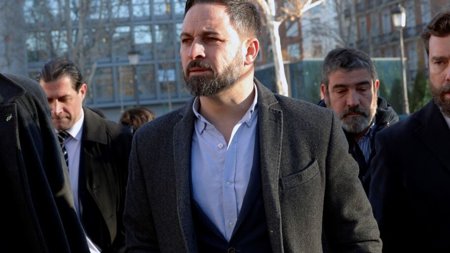El l&iacute;der de Vox, Santiago Abascal