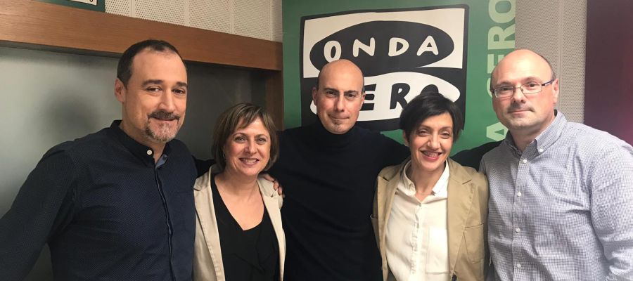 Óscar Briñas, Cecilia Romero, Javier Hortelano, Paz Parra y Julio Carpintero Óscar Briñas, Cecilia Romero, Javier Hortelano, Paz Parra y Julio Carpintero