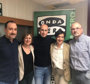 Óscar Briñas, Cecilia Romero, Javier Hortelano, Paz Parra y Julio Carpintero Óscar Briñas, Cecilia Romero, Javier Hortelano, Paz Parra y Julio Carpintero
