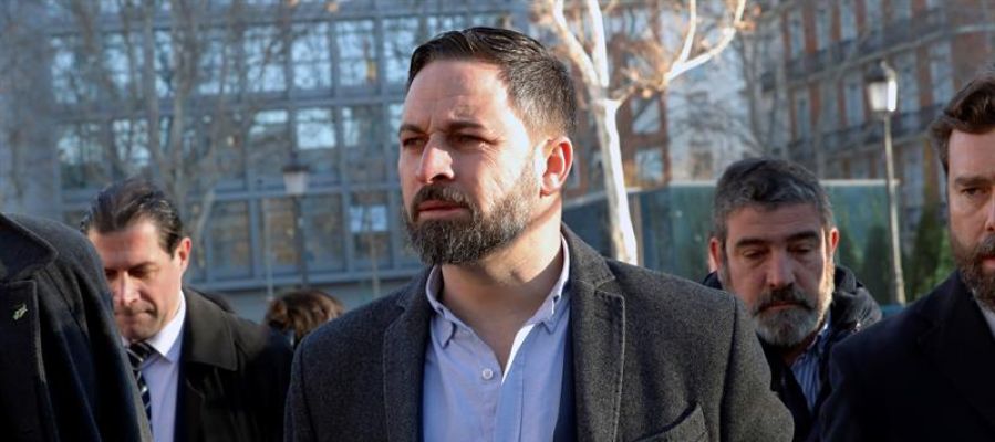 El líder de Vox, Santiago Abascal El líder de Vox, Santiago Abascal