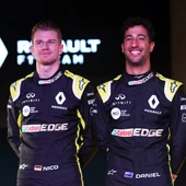 Daniel Ricciardo y Nico Hülkenberg, pilotos de Renault Daniel Ricciardo y Nico Hülkenberg, pilotos de Renault