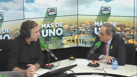 Carlos Alsina aclara a Torra que Cataluña no es una nación Carlos Alsina aclara a Torra que Cataluña no es una nación