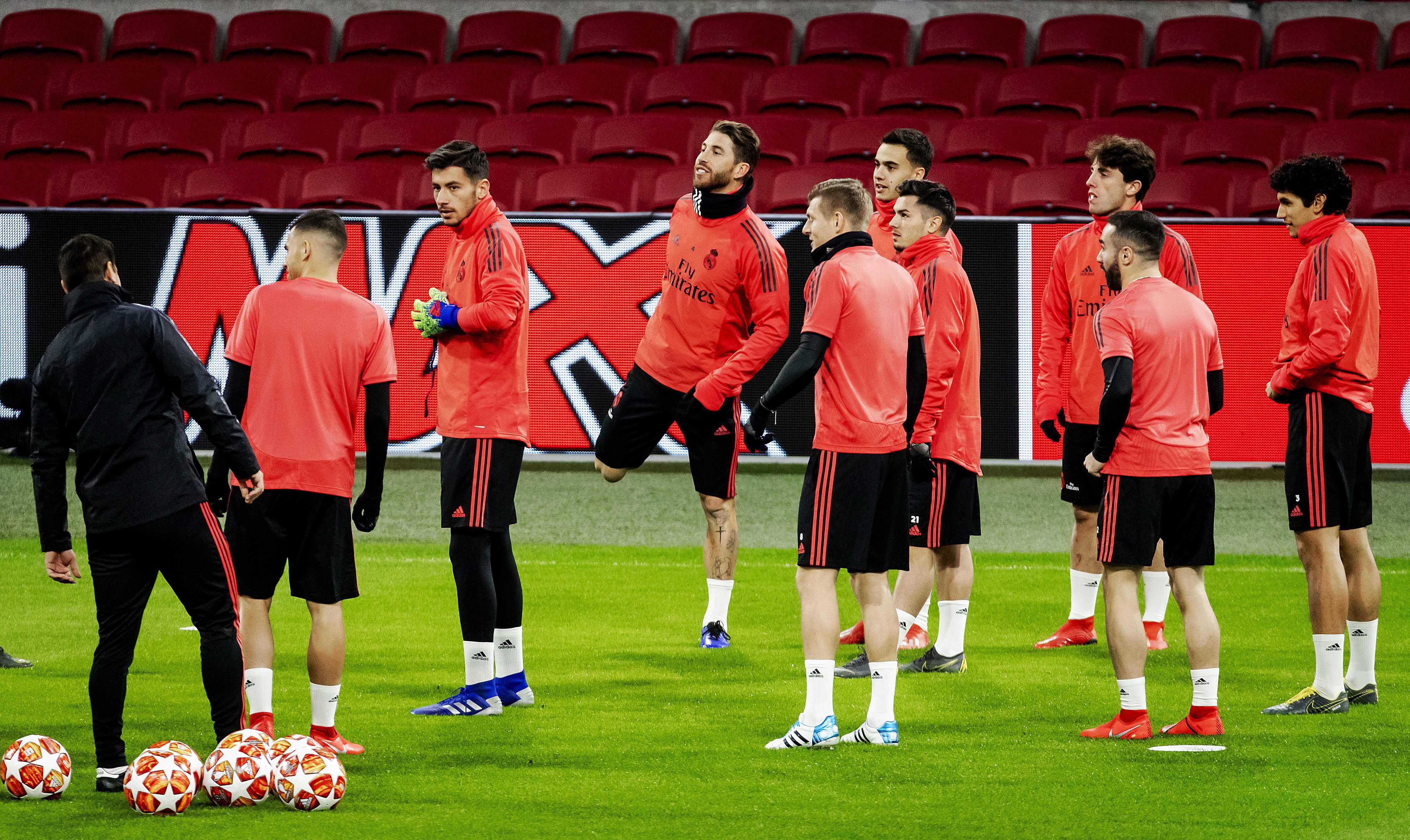 Raphael Varane, duda ante el Ajax por un proceso gripal Raphael Varane, duda ante el Ajax por un proceso gripal
