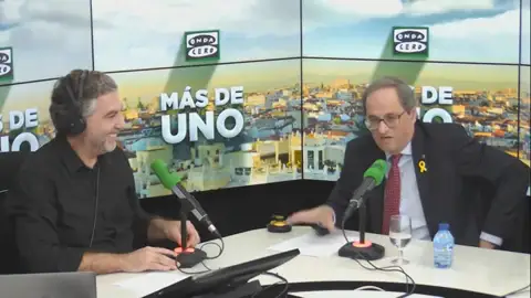 Quim Torra: "Desde el viernes ni Calvo ni Sánchez han hablado con nosotros" Quim Torra: "Desde el viernes ni Calvo ni Sánchez han hablado con nosotros"