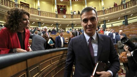 El presidente del Gobierno, Pedro S&aacute;nchez
