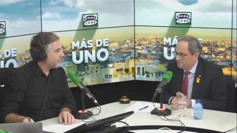 Quim Torra: "Jordi Cuixart está encausado por decir no pasarán"