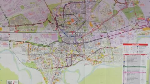 Las l&iacute;neas de autob&uacute;s urbano quedan reordenadas