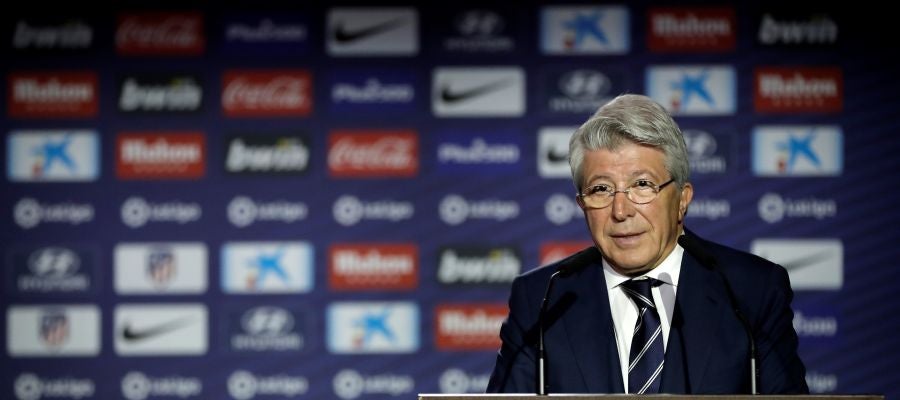 Enrique Cerezo, presidente del Atlético de Madrid Enrique Cerezo, presidente del Atlético de Madrid