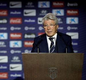 Enrique Cerezo, presidente del Atlético de Madrid Enrique Cerezo, presidente del Atlético de Madrid