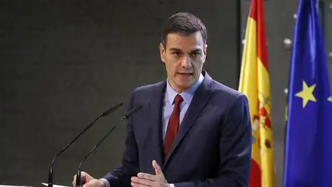 Pedro Sánchez en la Cumbre empresarial contra la pobreza infantil Pedro Sánchez en la Cumbre empresarial contra la pobreza infantil