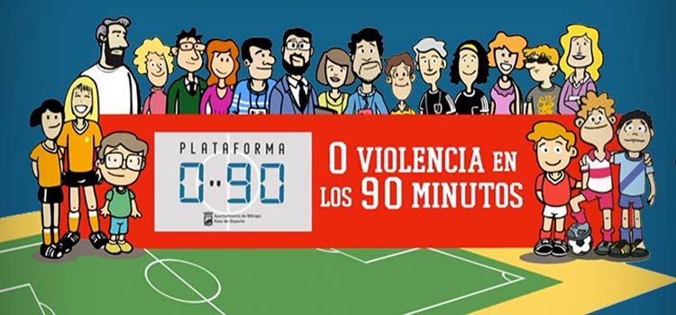 Nace en Málaga la plataforma 0-90, cero violencia en 90 minutos Nace en Málaga la plataforma 0-90, cero violencia en 90 minutos
