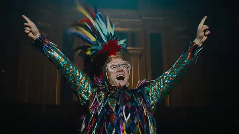 Taron Egerton en 'Rocketman' Taron Egerton en 'Rocketman'