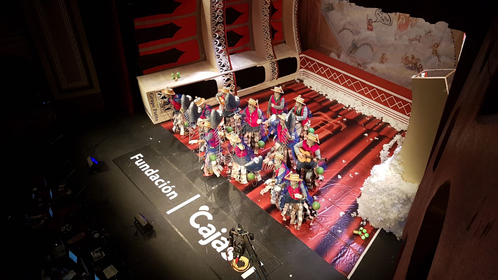 Chirigota 'Los fantasmíbiris mamarrachíbiris del templo de las coplíbiris' Chirigota 'Los fantasmíbiris mamarrachíbiris del templo de las coplíbiris'