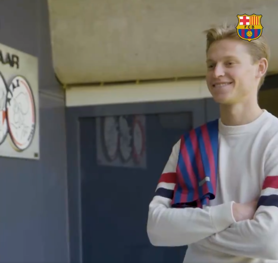 Frenkie de Jong: "¿Si tengo estilo Barça? Ahora mismo no puedo decirlo" Frenkie de Jong: "¿Si tengo estilo Barça? Ahora mismo no puedo decirlo"