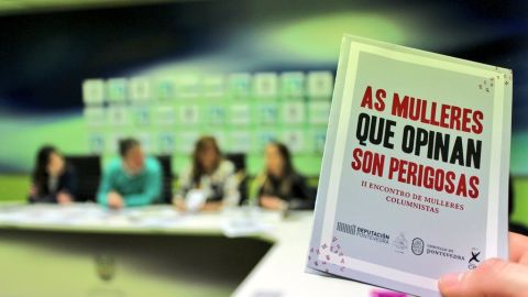 Diana L&oacute;pez en Pontevedra en la Onda