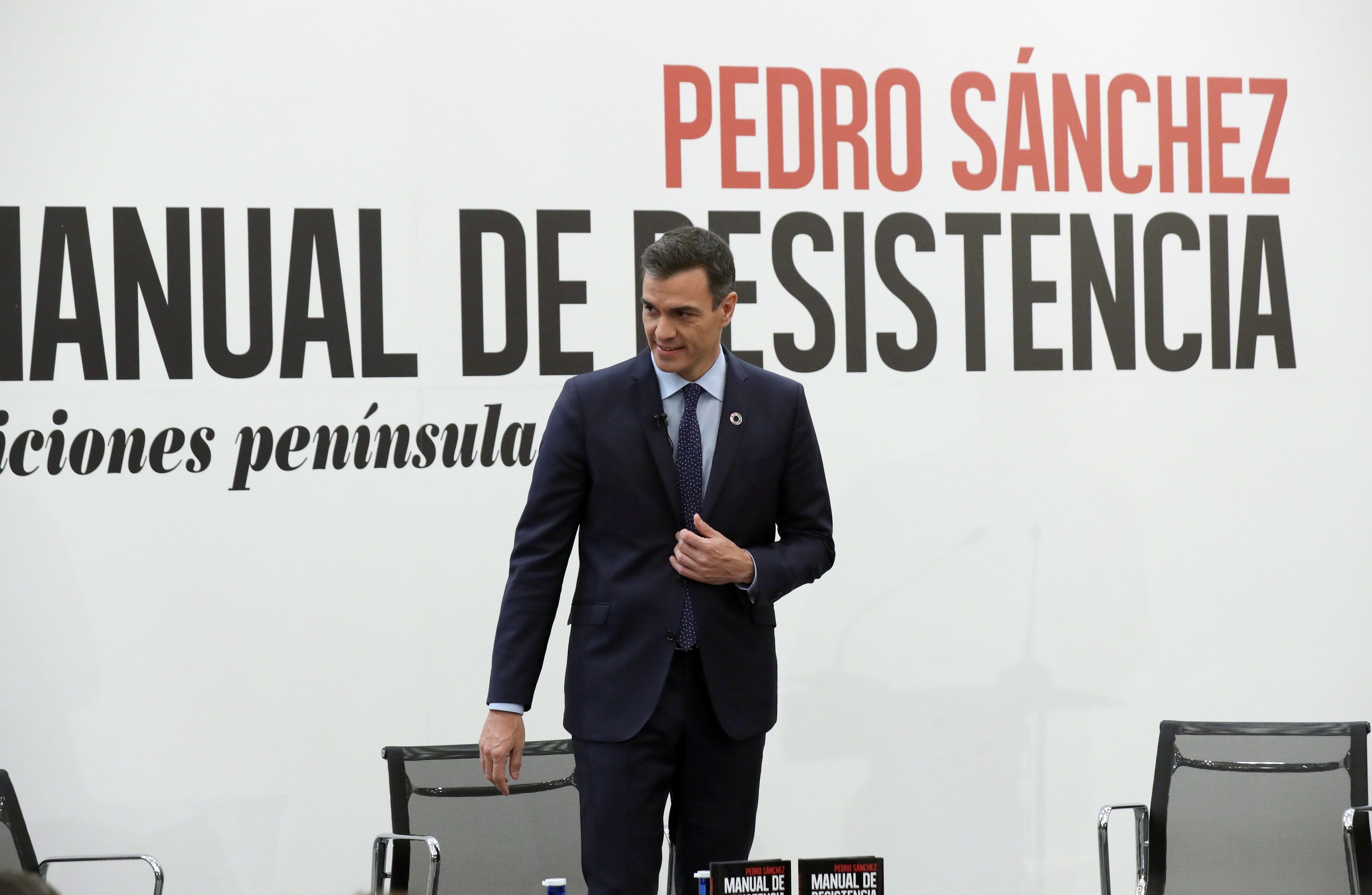 Pedro Sánchez presenta su libro como "su auténtica verdad" y que "no es acusatorio ni exculpatorio" Pedro Sánchez presenta su libro como "su auténtica verdad" y que "no es acusatorio ni exculpatorio"