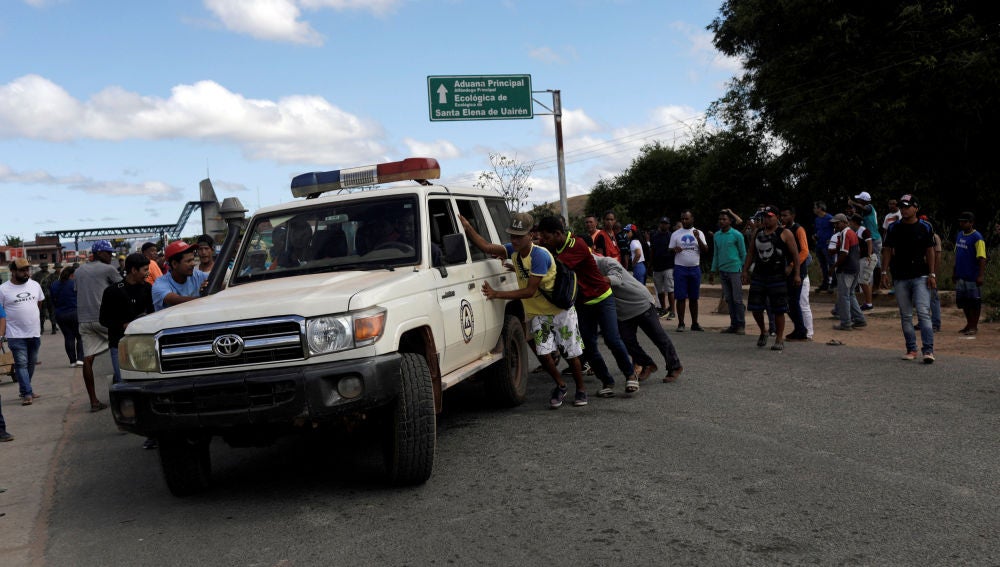 Frontera entre Venezuela y Brasil