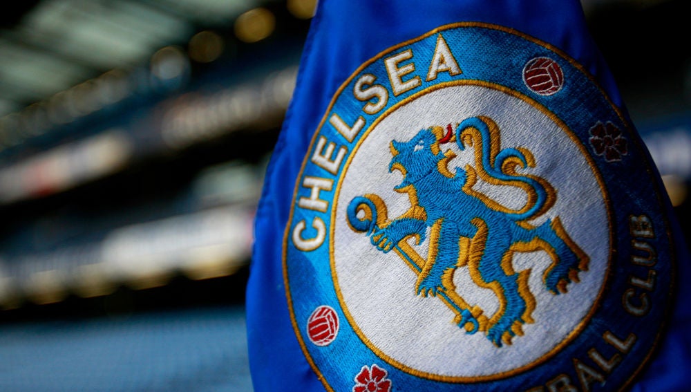 El escudo del Chelsea inglés
