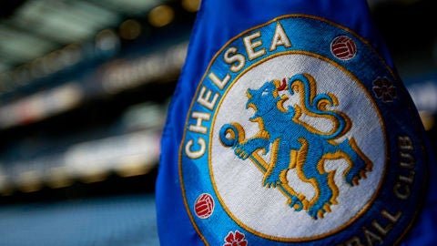 El escudo del Chelsea ingl&eacute;s