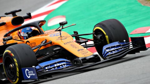 Carlos Sainz, en el McLaren