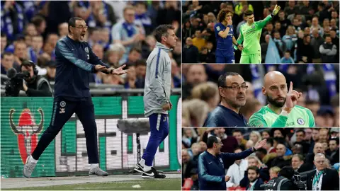La secuencia surrealista del no cambio de Kepa en Wembley La secuencia surrealista del no cambio de Kepa en Wembley