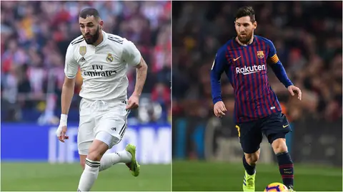 Benzema y Messi, los dos jugadores más en forma de Real Madrid y Barcelona Benzema y Messi, los dos jugadores más en forma de Real Madrid y Barcelona