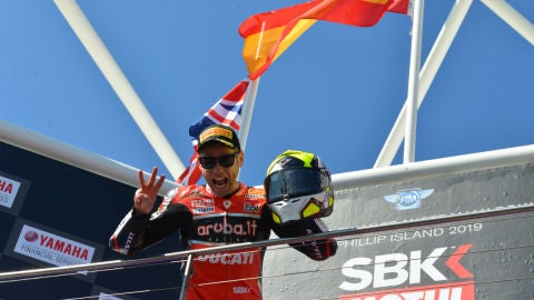 Bautista, tras ganar en Phillip Island