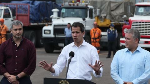Noticias fin de semana (24-02-19) Juan Guaid&oacute;: "Plantear&eacute; a la Comunidad Internacional tener abiertas todas las opciones para liberar esta patria"
