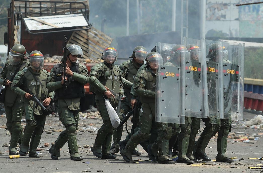 El Grupo de Lima descarta una intervención militar en Venezuela y pide comicios El Grupo de Lima descarta una intervención militar en Venezuela y pide comicios