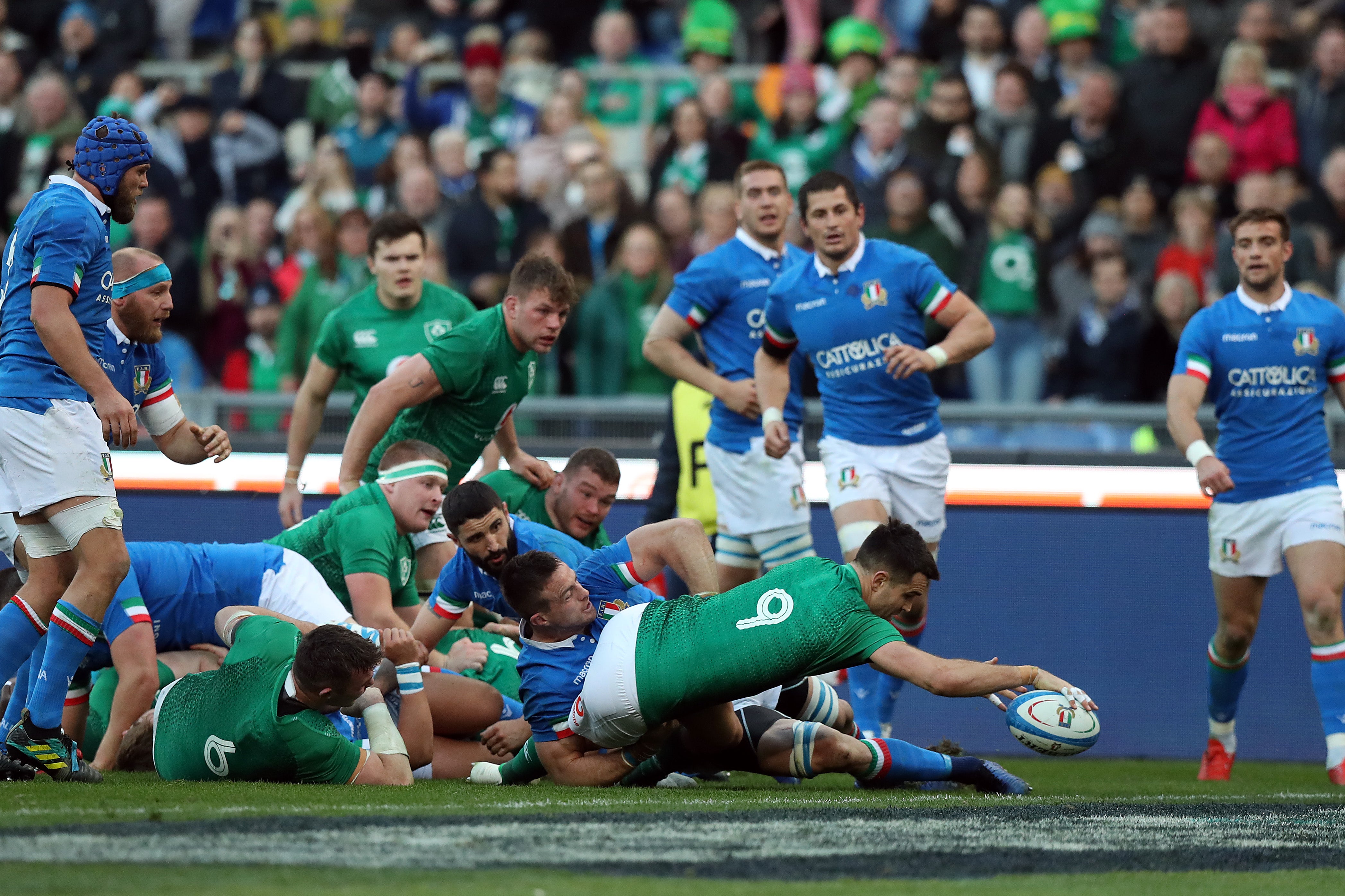 Irlanda firma una victoria gris ante Italia en Roma Irlanda firma una victoria gris ante Italia en Roma