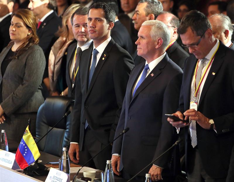 Guaidó afirma que ser permisivo con Maduro amenaza la democracia en toda América Guaidó afirma que ser permisivo con Maduro amenaza la democracia en toda América