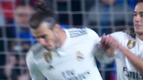 El gesto de Bale apartando a Lucas V&aacute;zquez